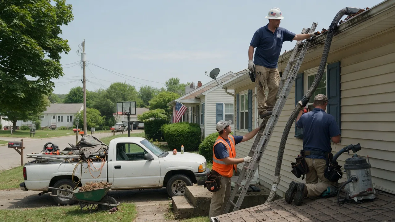 Gutter Installation in Higbee, MO near me